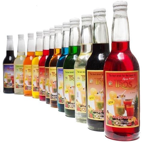 Jual SIRUP TROS SYRUP buat Minuman Es Buah Campur Cafe Booth Resto Catering Buah - Buahan di ...