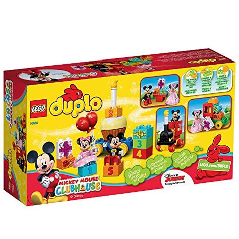 LEGO DUPLO l Disney Mickey Mouse Clubhouse Mickey & Minnie Birthday ...