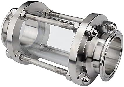 Sanitary Tri Clamp Flange Sight Glass Stainless Steel Sus Flow Pipe