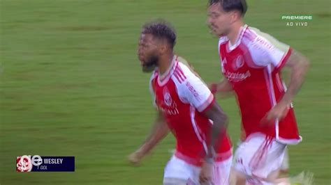 Vídeo Aos 27 min do 2º tempo gol de dentro da área de Wesley do