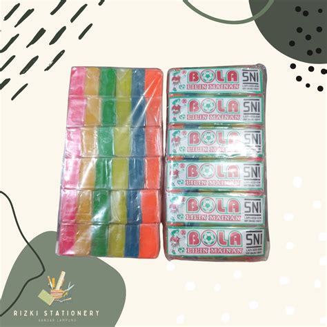 jual  pcs plastisin murah lilin mainan anak sni shopee indonesia