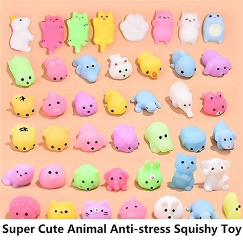 Unidades Squishies Tiktok Squishy Mochi Bichinho Macio De Apertar