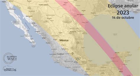 Eclipse solar en México 2023 Cuándo es y en qué estados será visible