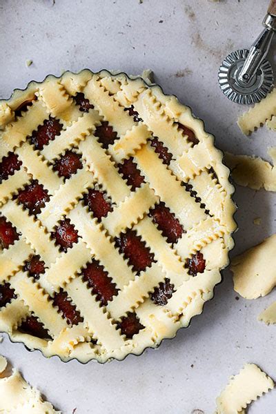 Lattice Top Quince Pie Pasta Frola Argentina Belula