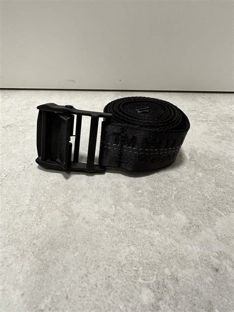 Off-White Industrial belt in black | Grailed