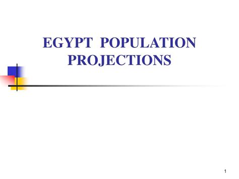 Ppt Egypt Population Projections Powerpoint Presentation Free