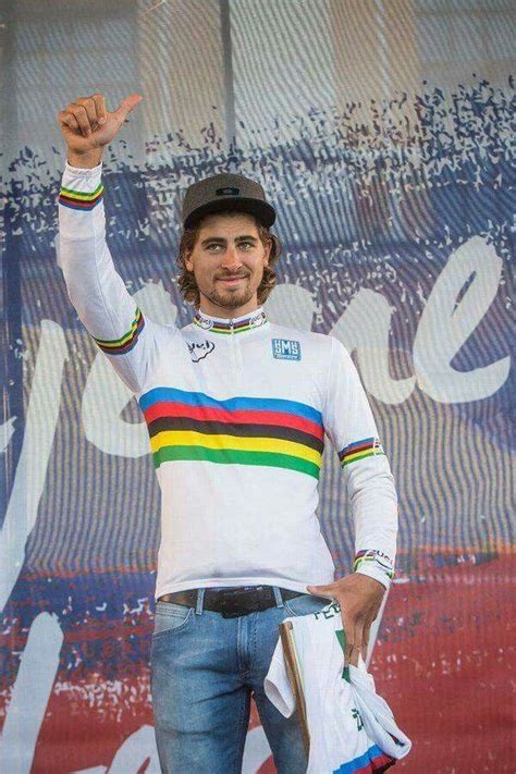 Peter Sagan in World Champion's rainbow jersey | Sagan, Olympic sports ...