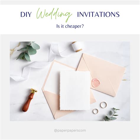 Cut Wedding Preparation Costs With DIY Wedding Invitations