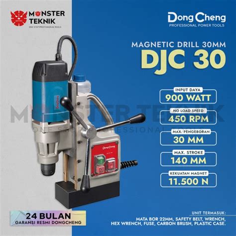 Jual Mesin Bor Magnet Dongcheng Magnetic Drill 30 Mm 900W DJC30