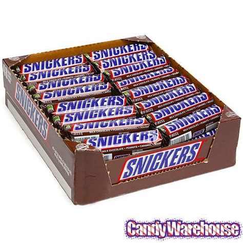 Snickers Milk Chocolate Candy Bars Full Size Bulk Pack 48 , 40% OFF