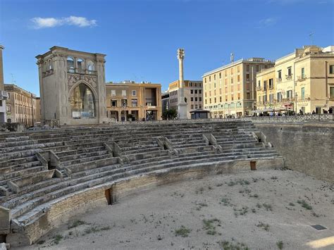 Anfiteatro Romano Di Lecce Roman Amphitheater Of Lecce Lecce