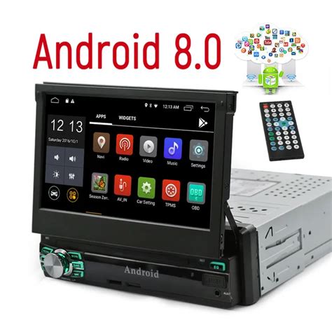 DHL EMS 1Din Android 8 1 Car Radio Stereo GPS AutoRadio RAM 2G Quad