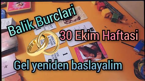 Balik Burclari Ekim Ask Hayat Nda Ne Olacak Bal Kburcu Youtube