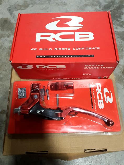 Rcb Master Brake Pump Lever Motorcycle Universal Levers Cable Set