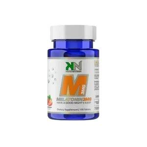 Melatonina Mg Kn Nutrition Tabletes Sabor Morango Loja