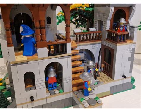 lego moc medieval castle adventure  grtje rebrickable build