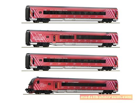 Roco 5500002 8 tlg Set 100 Jahre ÖBB Railjet ÖBB H0