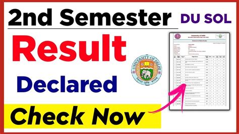 Sol Second Semester Result Declared 2022 Sol Bcom Program 2nd