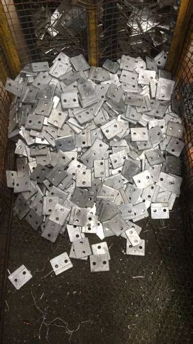Hot Dip Galvanized Sheet Metal Press Parts For Industrial Thickness 1 Mm And Above At Rs 27