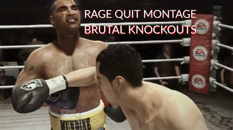 The Most Brutal Rage Quit Montage Ever Fight Night Champion Owc And