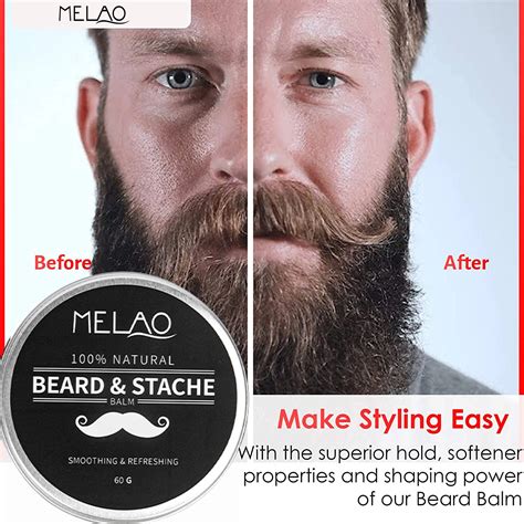 Oem Melao Natural Organic Cologne Beard Growth Butter Beard Balm Wax For Men After Shave