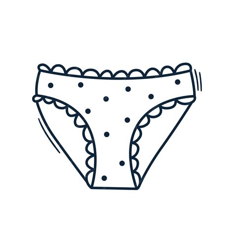 Panties With Lace Vector Svg Icon Svg Repo Clip Art Library