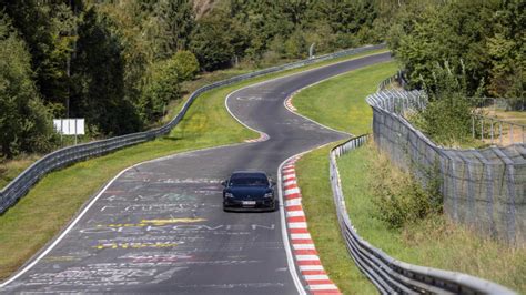 New Porsche Taycan Smashes Tesla Model S Plaid Nurburgring Lap Record