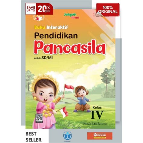 Jual Buku Paket Interaktif PPKN SD Kelas 4 Kurikulum Merdeka Intan