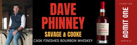 Dave Phinney Cask Finished Bourbon Whiskey Ticket Luekens Wine And Spirits