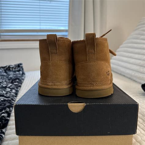 mens tan ugg boots size  man uggs   depop