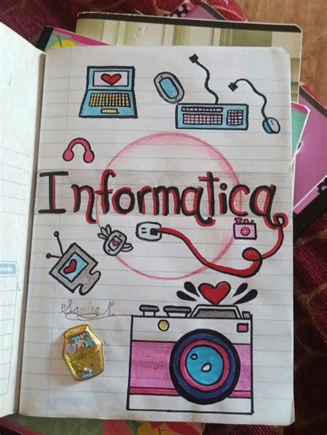 Portada De Cuaderno De Informática Informatica Colegio En 2024 Portadas Tutorial De Letras