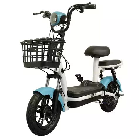 Fashion Electric Scooter 450W Lead Acid Retro Vintage Full Suspensio