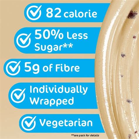 Fibre One 90 Calorie Cookies And Cream Drizzle Squares Snack Bars Ocado