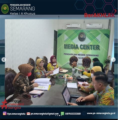 Rapat Monitoring Dan Evaluasi Survey Ikm Dan Ipak Pengadilan Negeri