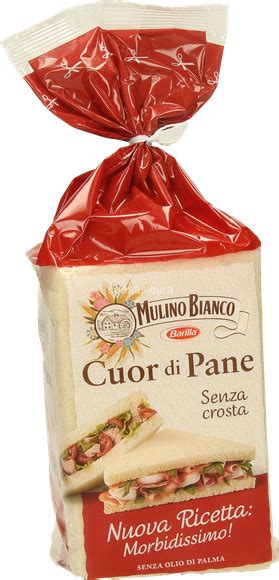 Cuor Di Pane Mulino Bianco Pane Senza Crosta Acquista Online Cuor Di