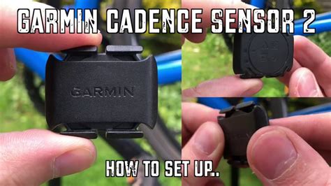 Garmin Cadence Sensor 2 How To Set Up YouTube