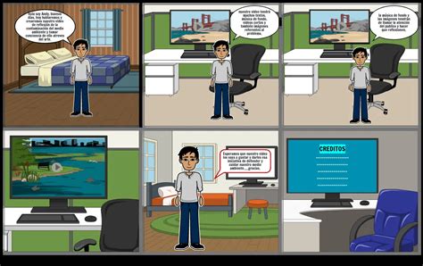 Storyboard Contaminacion Ambiental Storyboard By 40757040