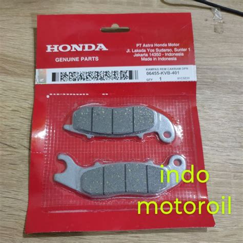 DISPAD KAMPAS REM DEPAN HONDA VARIO OLD LAMA KVB Lazada Indonesia