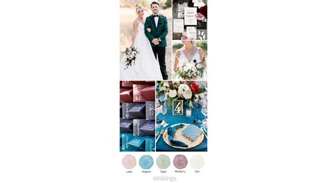 50 Tried And True Wedding Color Schemes To Inspire Your Own Choosing Wedding Colors Wedding