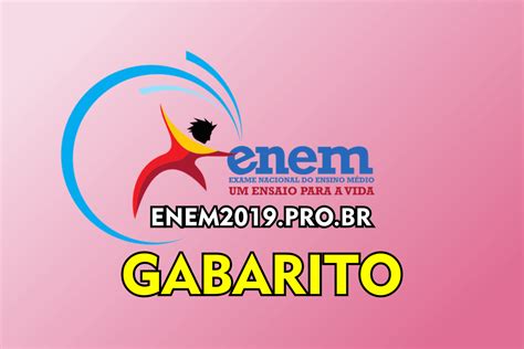 Gabarito Enem 2023 → Consulta Quando Sai【confira Aqui】