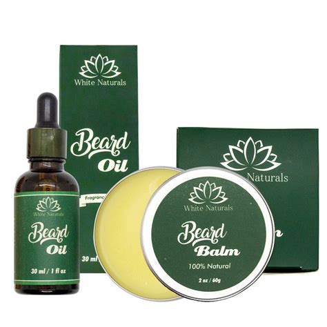 Beard Balm And Oil Kit For Men Organic Beard Conditioning Etsy