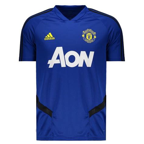 Camisa Adidas Manchester United Treino Futfanatics