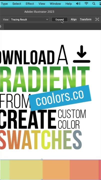 Download A Gradient And Create Custom Color Swatchescolor Palette Adobe