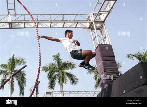 Pasig City Philippines Nd Apr A Contestant Participates In