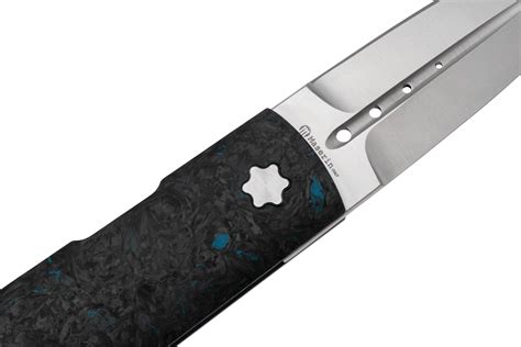 Maserin Daga B Elmax Blue Fatcarbon Pocket Knife Attilio Morotti