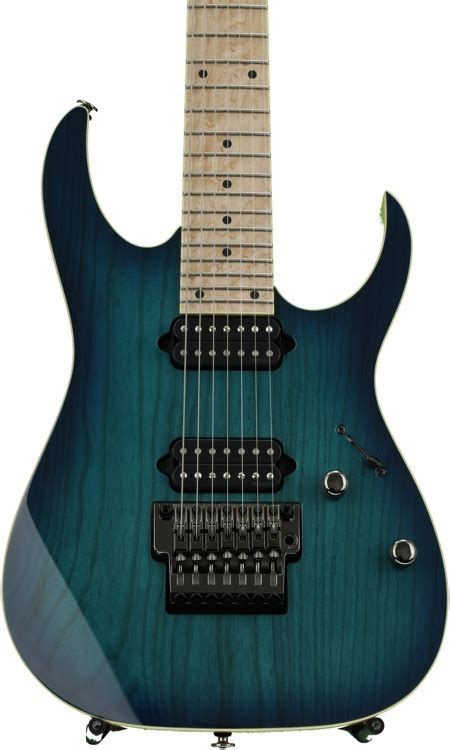 Ibanez Prestige Rg Ahm Nebula Green Burst Sweetwater