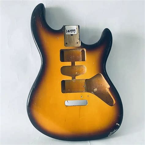 HSH Basswood Tobacco Burst Strat Stratocaster Style Guitar Reverb