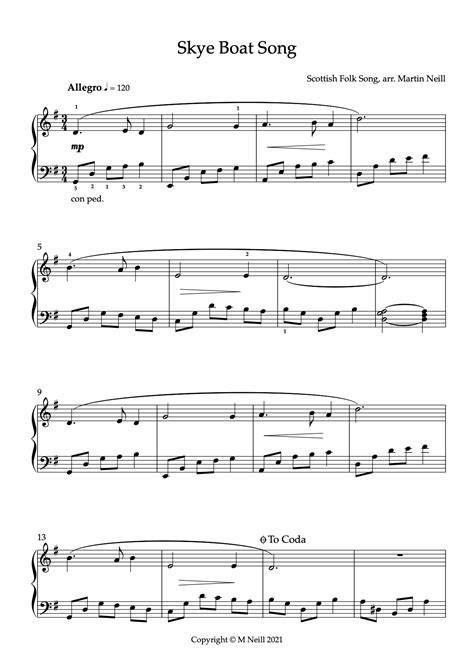 Skye Boat Song 7