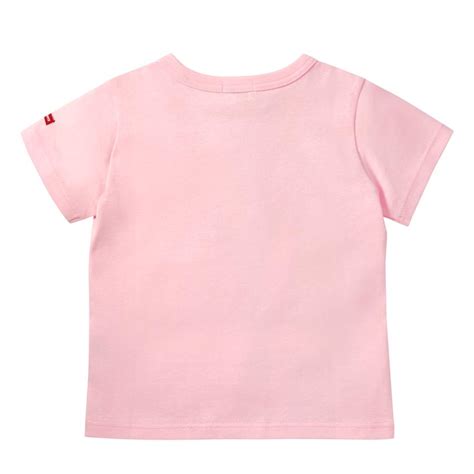 HOT BISCUITS ミキハウス キャラクタープリント半袖Tシャツ アウトレット ピンク マルチカラー 80cm 90cm 100cm 110cm 120cm ホットビスケッツ