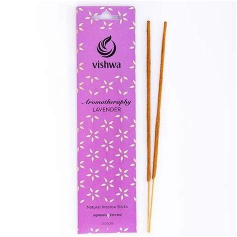 Sandalwood Vishwa Aromatherapy Lavender Incense Sticks Sandal At Rs